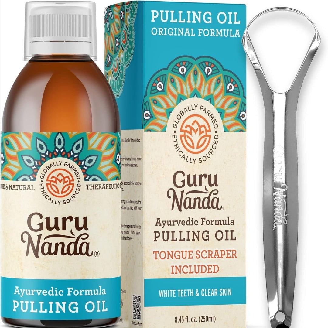 Guru Nanda™️  Viral Coconut Oil Pulling